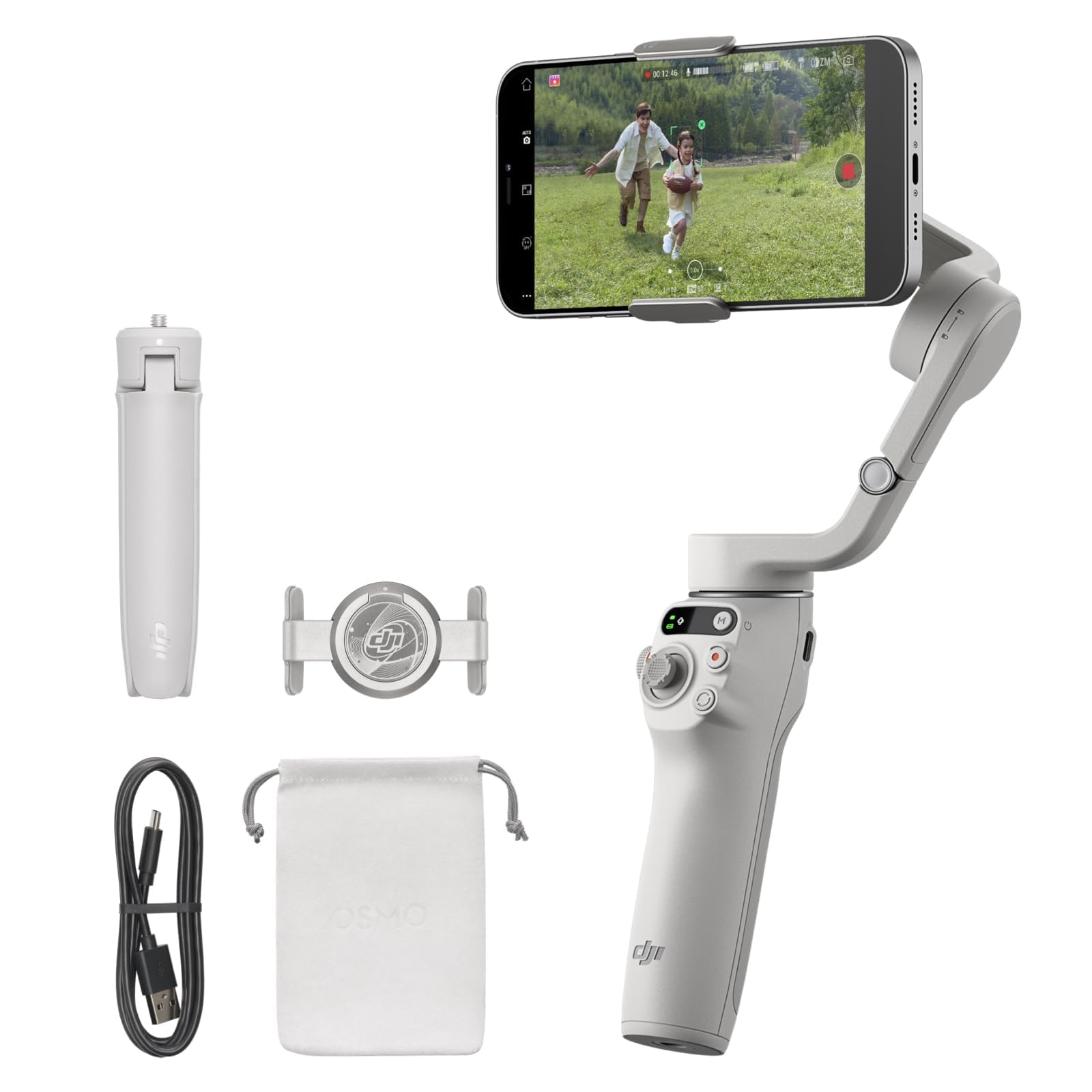Foto 2 pulgar | Gimbal Para Teléfono Dji Osmo Mobile 6 De 3 Ejes Con Seguimiento De Objetos Gris - Venta Internacional.