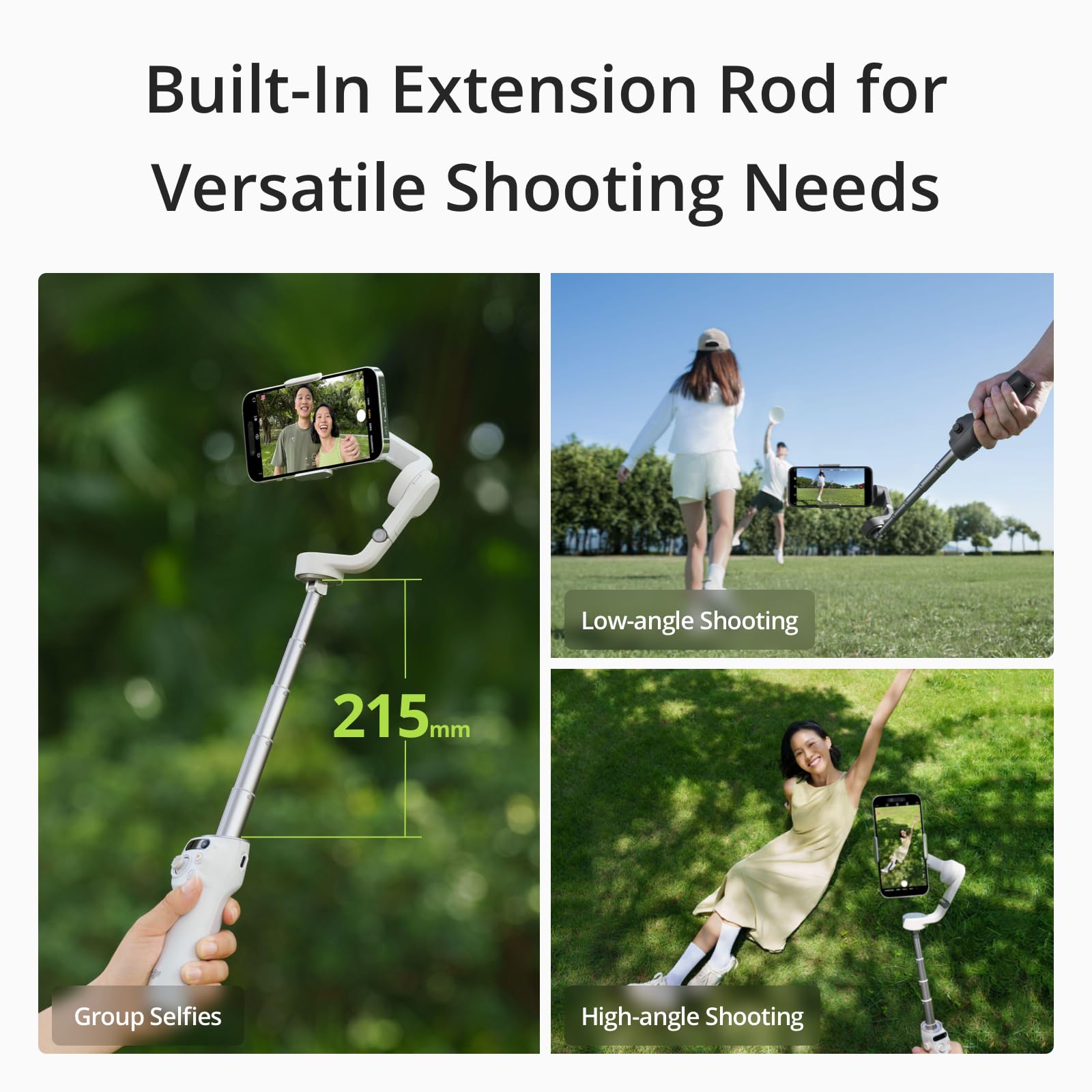 Foto 7 pulgar | Gimbal Para Teléfono Dji Osmo Mobile 6 De 3 Ejes Con Seguimiento De Objetos Gris - Venta Internacional.