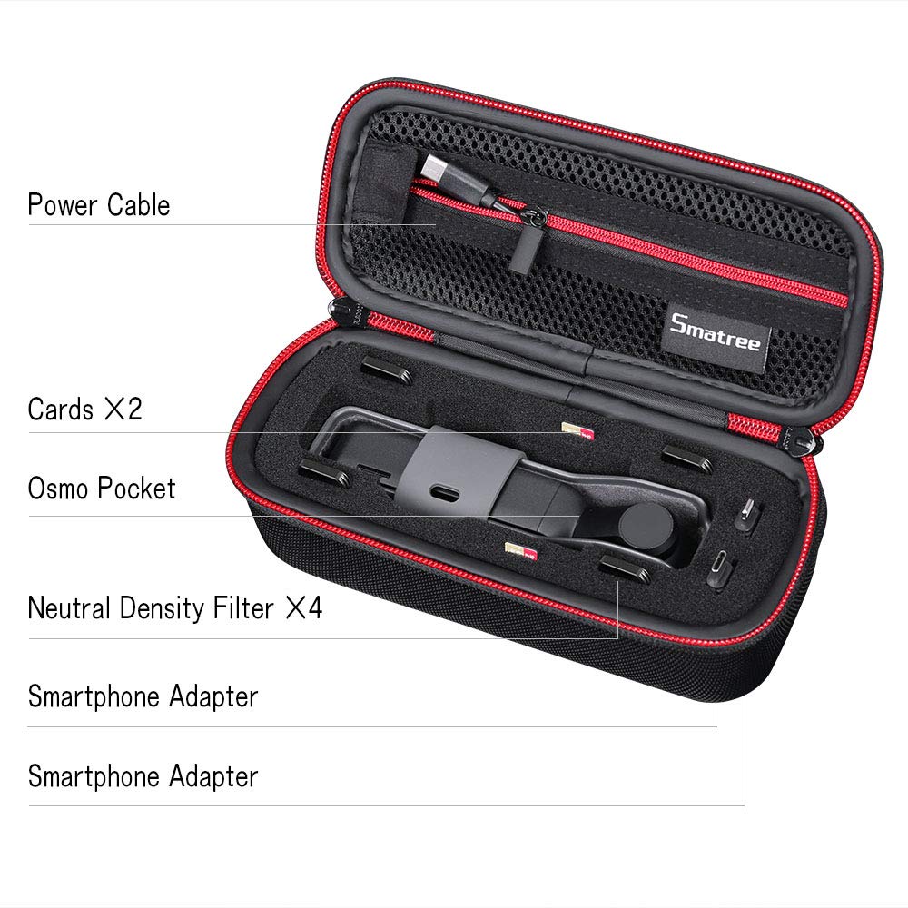 Foto 3 pulgar | Funda De Transporte Smatree Compatible Con Dji Osmo Pocket 2/xs - Venta Internacional.
