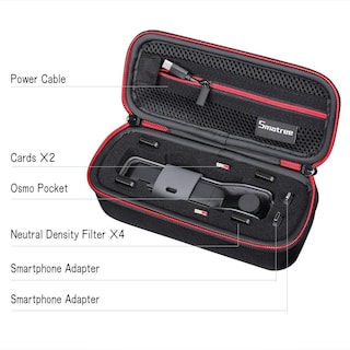 Foto 2 | Funda De Transporte Smatree Compatible Con Dji Osmo Pocket 2/xs - Venta Internacional.