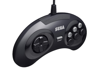 Foto 4 | Controlador Retro-bit Arcade Oficial De 6 Botones De Sega Genesis - Venta Internacional.