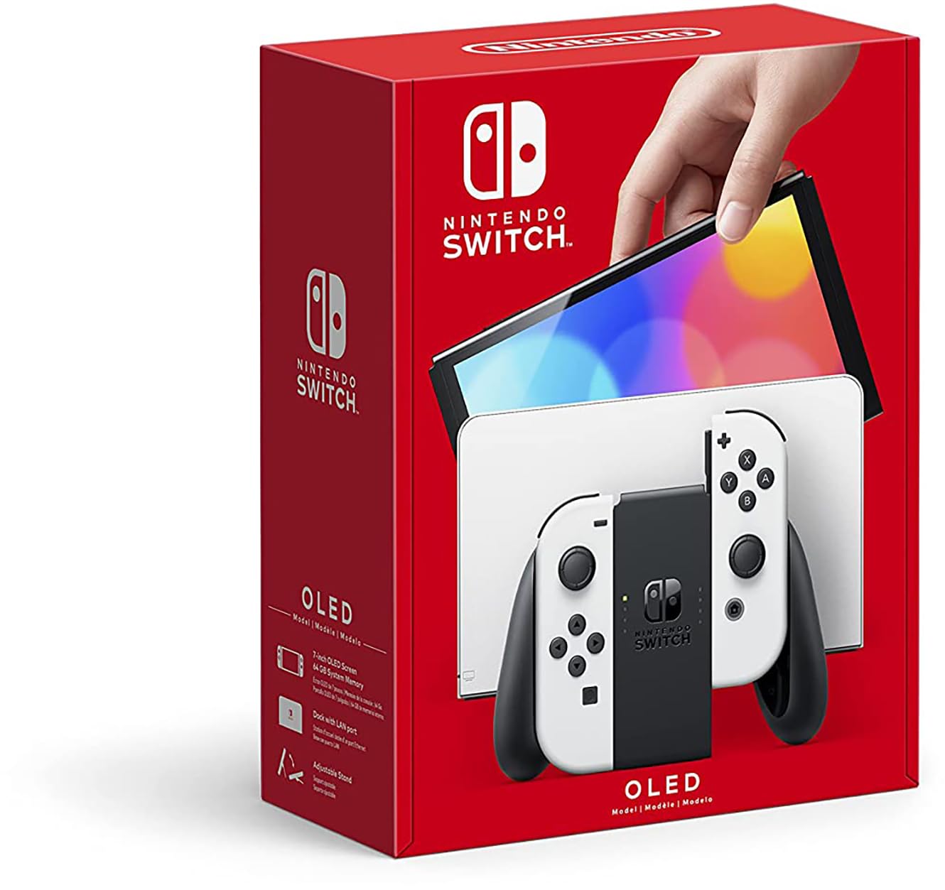 Foto 2 pulgar | Consola De Juegos Nintendo Switch Oled Modelo Joy-con Blanca - Venta Internacional.