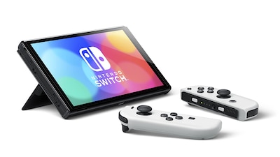 Foto 4 | Consola De Juegos Nintendo Switch Oled Modelo Joy-con Blanca - Venta Internacional.