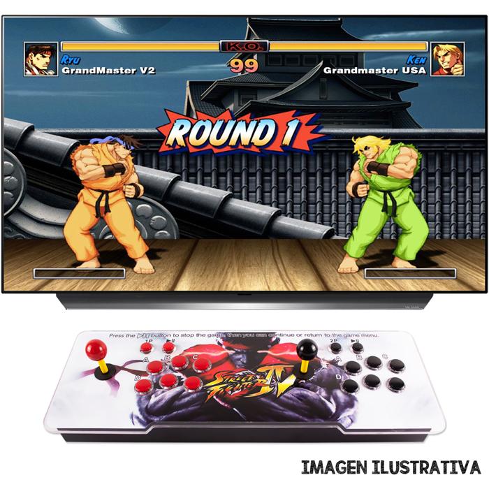 Foto 2 | Consola Tablero Multijuegos Retro Maquinita Hdmi