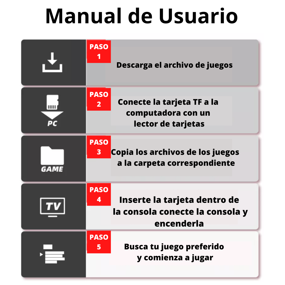 Foto 4 pulgar | Consola Genérica De Juegos Retro Inalámbrica Con Mas De 1000 Juegos Color Negro