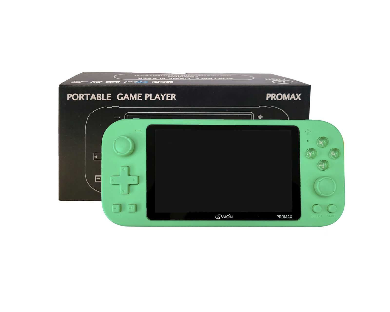 Foto 5 | Consola Portátil Aion X20 Pro Max + Diadema Klipstreme Bluetooth color Verde
