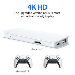 Foto 3 | Consola De Videojuegos M8 Pro , 128g, 2,4g, Doble Tv, Variedad De Consolas De Juegos Clásicas, Controladores Inalámbr