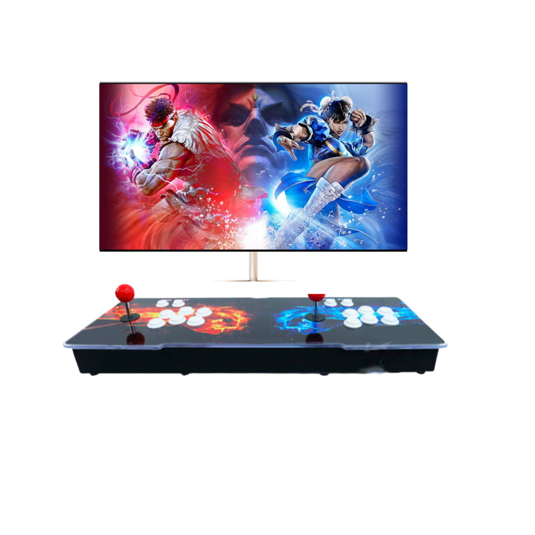 Foto 3 pulgar | Tablero Consola Arcade Pandora con luz RGB 8000 Juegos incluye juegos en 3D