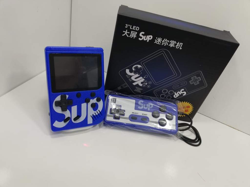 Foto 4 | Consola Portátil Recargable Sup con 400 Juegos Retro y Control para 2 Jugadores