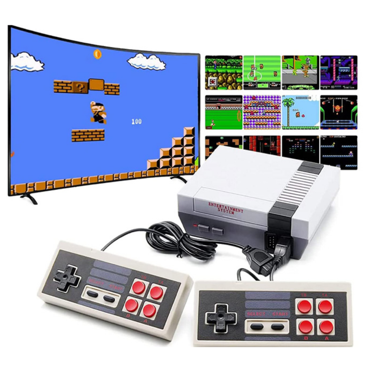 Miniconsola Retro Nintendo 620 Juegos Clásicos 2 Controles