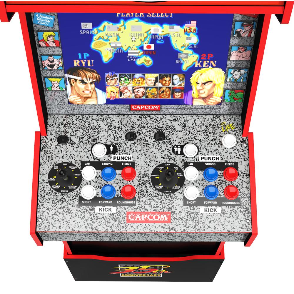 Foto 7 | Máquina Recreativa con Wifi de Street Fighter Legacy 14 en 1