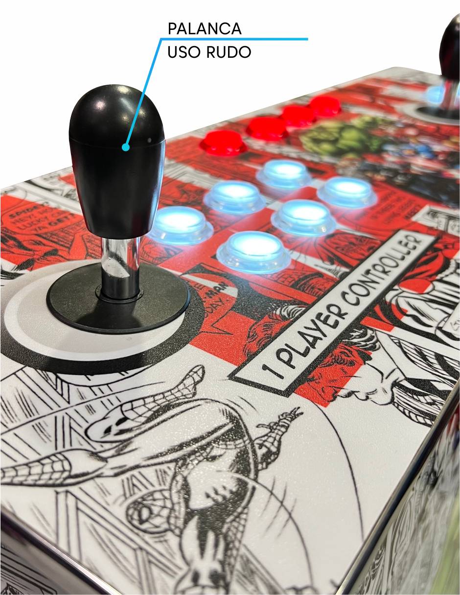 Foto 5 pulgar | Tablero Arcade Ultra Pro Led Con Pedestal - +25,000 Juegos Arcade Sin Rellenos