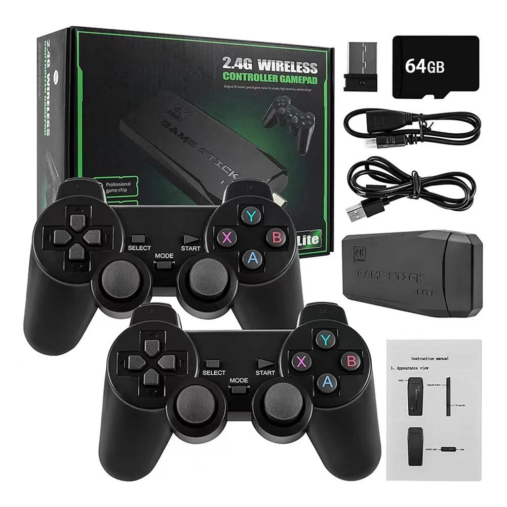 Videoconsola Retrostick 20000+ Games 64gb Hdmi 4k - Venta Internacional. $1,601