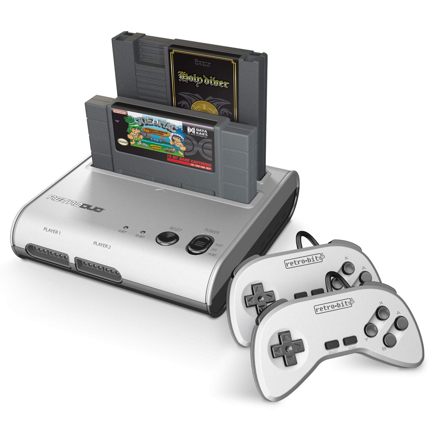 Consola Retro-bit Retro Duo 2 En 1 Para Nes/snes/super Nintendo - Venta Internacional.