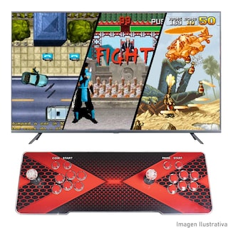 Foto 3 | Consola Tablero Arcade Pandora Gt Saga Multijuegos Retro Joystick Hdmi Vga
