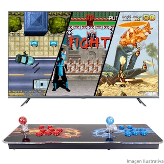 Foto 3 | Consola Tablero Arcade Pandora Dx Saga Multijuegos Retro Joystick Hdmi Vga