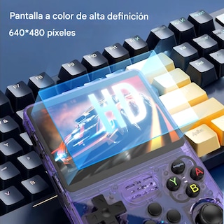 Foto 5 | Consola R36s | Retro Gaming Portátil | Joysticks 3d Duales | Batería De 3500 Mah | 64 Gb De Memoria Interna