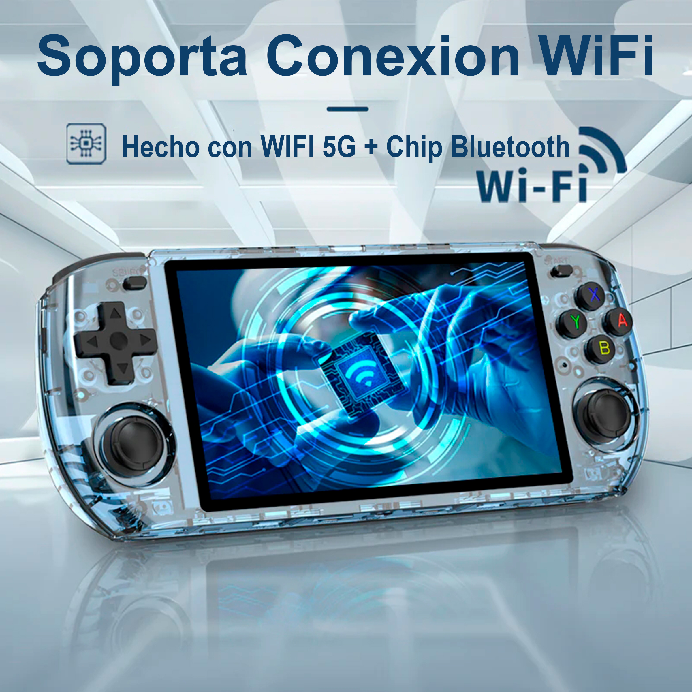 Foto 3 | Consola Powkiddy Rgb 10 Max 3 128 Gb Azul