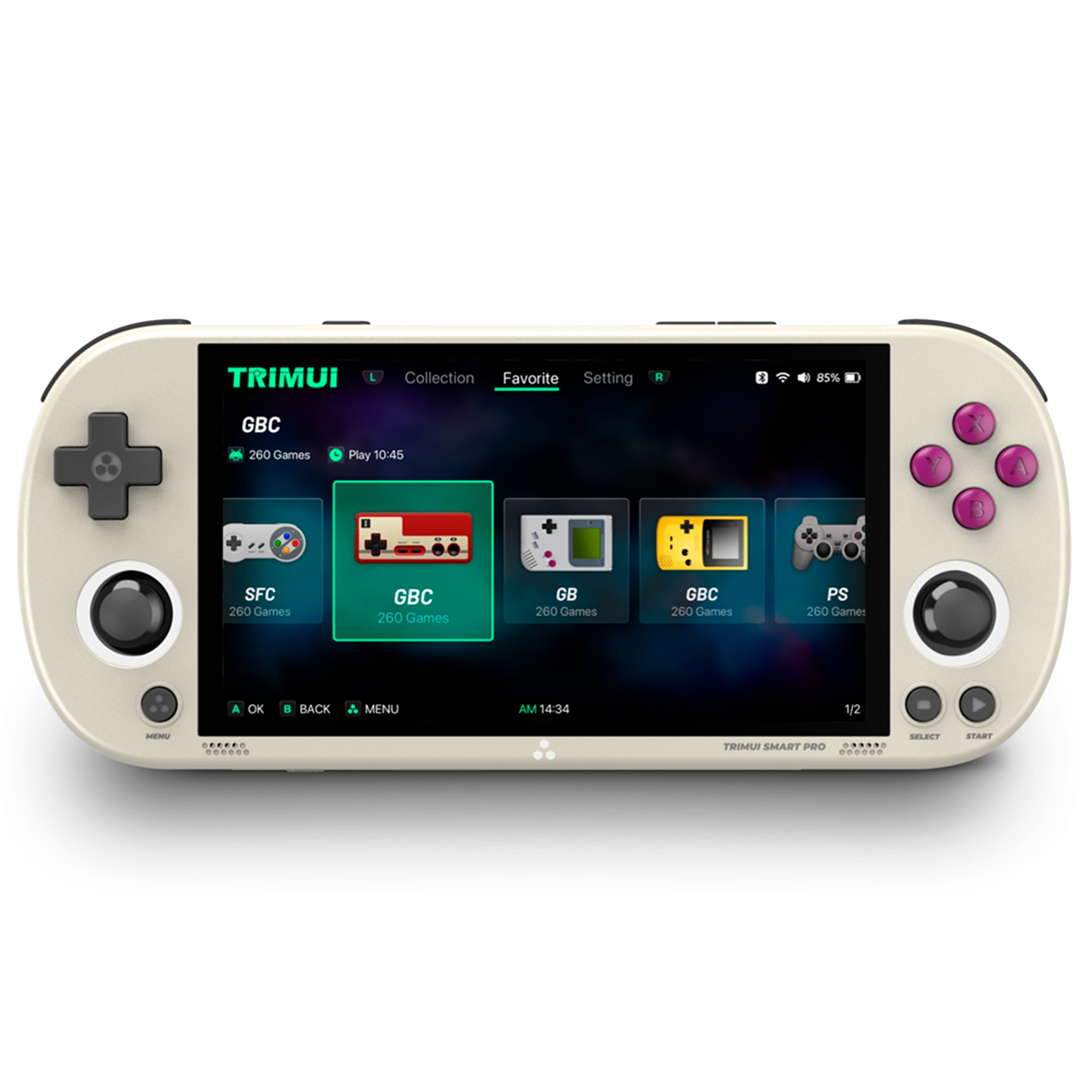 Consola de Videojuegos Trimui Smart Pro 128 GB Gris