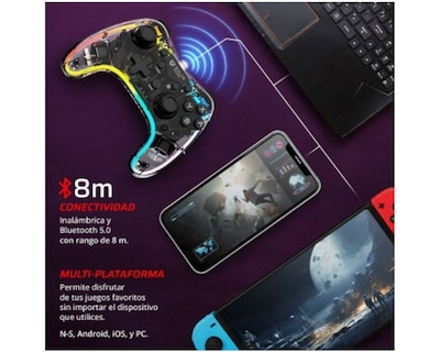 Foto 2 | Control Inalámbrico Acteck Balam Rush para Nintendo Switch