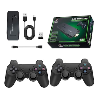 Foto 1 | Consola Retro Game Stick 4k – Más De 20,000 Juegos Clásicos Con 2 Mandos Inalámbricos