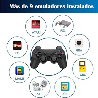 Foto 4 | Consola Retro Game Stick 4k – Más De 20,000 Juegos Clásicos Con 2 Mandos Inalámbricos