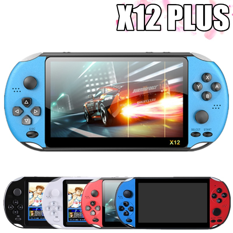 Consola De Juegos Portátil Retro X12 Plus Con Más De 2000 Juegos - Venta Internacional.