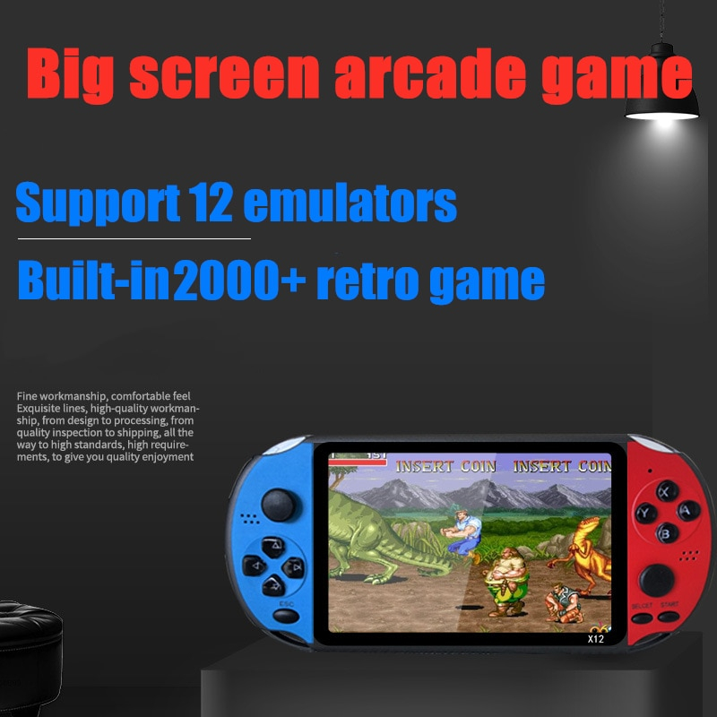 Foto 4 pulgar | Consola De Juegos Portátil Retro X12 Plus Con Más De 2000 Juegos - Venta Internacional.