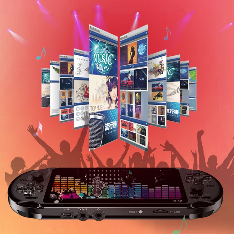 Foto 5 pulgar | Consola De Juegos Portátil Retro X12 Plus Con Más De 2000 Juegos - Venta Internacional.
