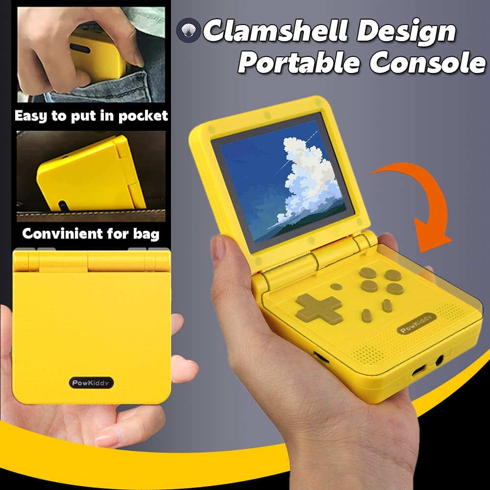 Foto 5 | Consola De Juegos Portátil Con Pantalla Ips Plegable De 3 Pulgadas, 16 Gb Con 2000 Ga - Venta Internacional.