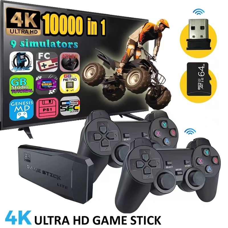 Foto 3 pulgar | Videoconsola Game Stick 64gb 10000 Juegos Integrados - Venta Internacional.
