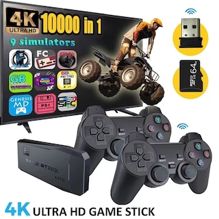 Foto 2 | Videoconsola Game Stick 64gb 10000 Juegos Integrados - Venta Internacional.