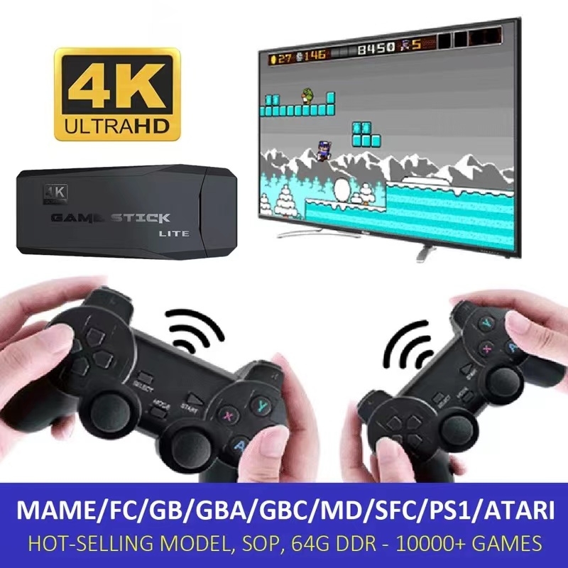 Foto 6 pulgar | Videoconsola Game Stick 64gb 10000 Juegos Integrados - Venta Internacional.