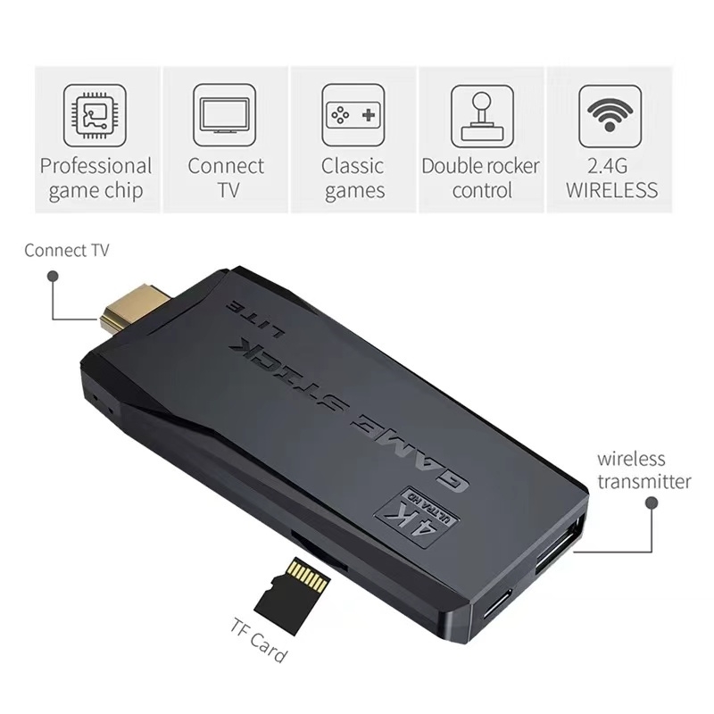 Foto 7 pulgar | Videoconsola Game Stick 64gb 10000 Juegos Integrados - Venta Internacional.