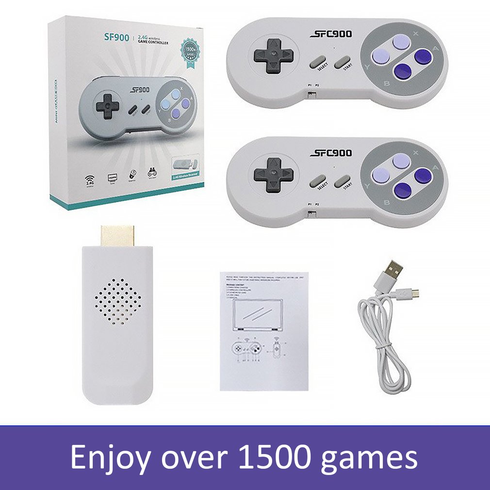 Consola De Juegos Inalámbrica Sf900 Hdmi Compatible Con 1500 Juegos - Venta Internacional.