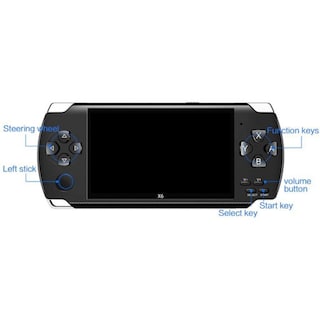 Foto 3 | Consola De Videojuegos Retro X6 De 8 Gb Con Pantalla De 4,3 Pulgadas, Negra - Venta Internacional.