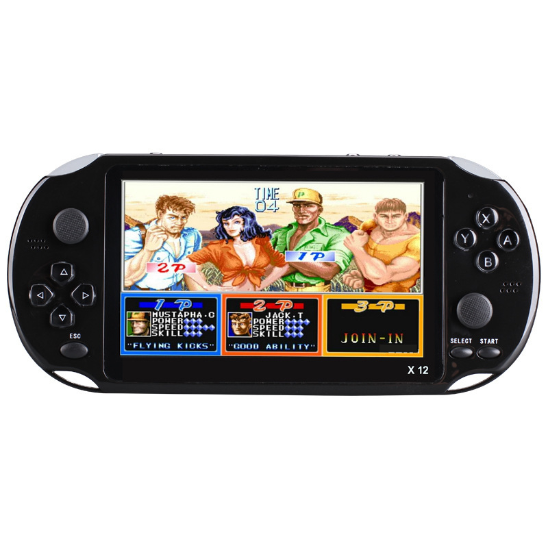 Foto 3 | Consola De Juegos Portátil X12 Plus Con Pantalla De 5.1 Pulgadas Y Más De 2000 Juegos - Venta Internacional.