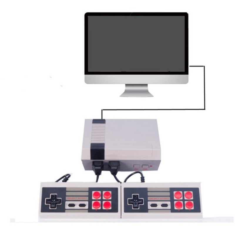 Foto 4 pulgar | Consola de Videojuegos de 8 Bits con 620 Juegos Clásicos y HDMI - Venta Internacional