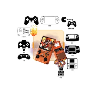 Foto 2 | Consola Retro Portátil Naranja Gamclor 64 GB