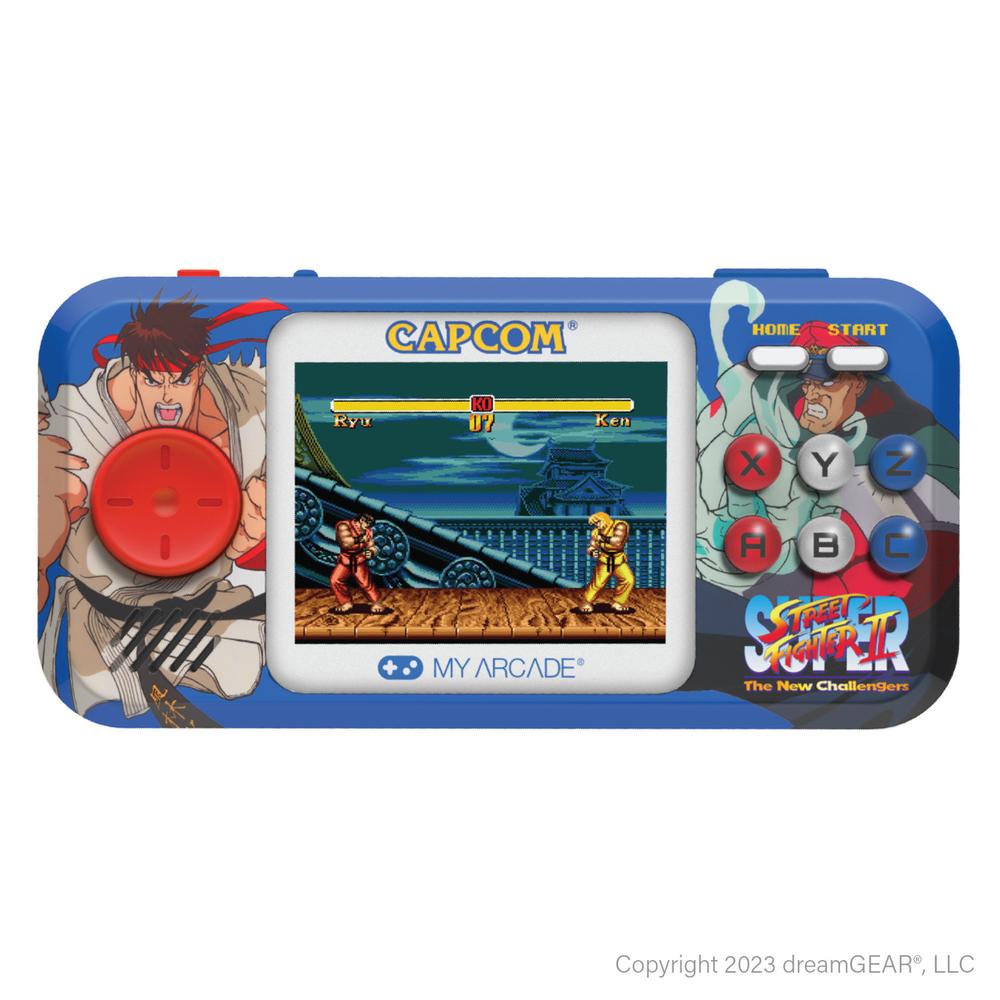 Maquinita Arcade Portátil Street Fighter Pocket Player