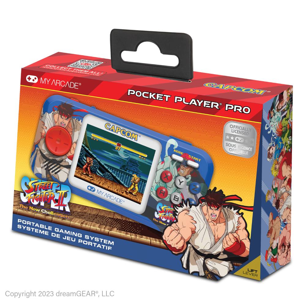 Foto 4 pulgar | Maquinita Arcade Portátil Street Fighter Pocket Player