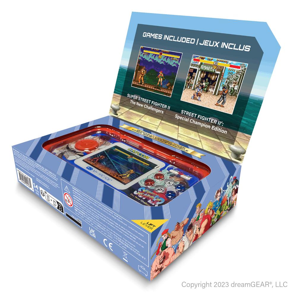 Foto 4 | Maquinita Arcade Portátil Street Fighter Pocket Player