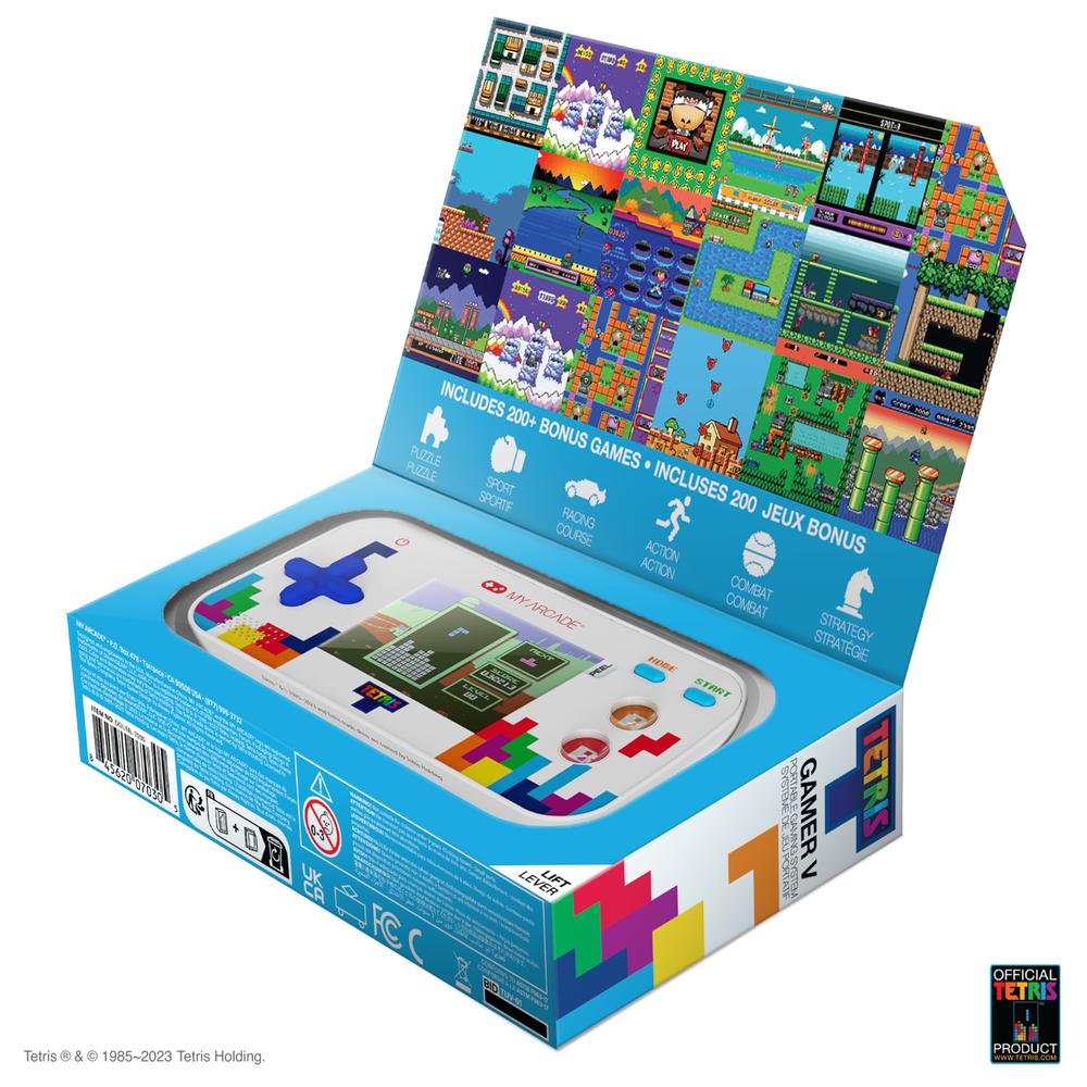 Foto 7 pulgar | Maquinita Arcade Portátil Tetris Gamer V Consola