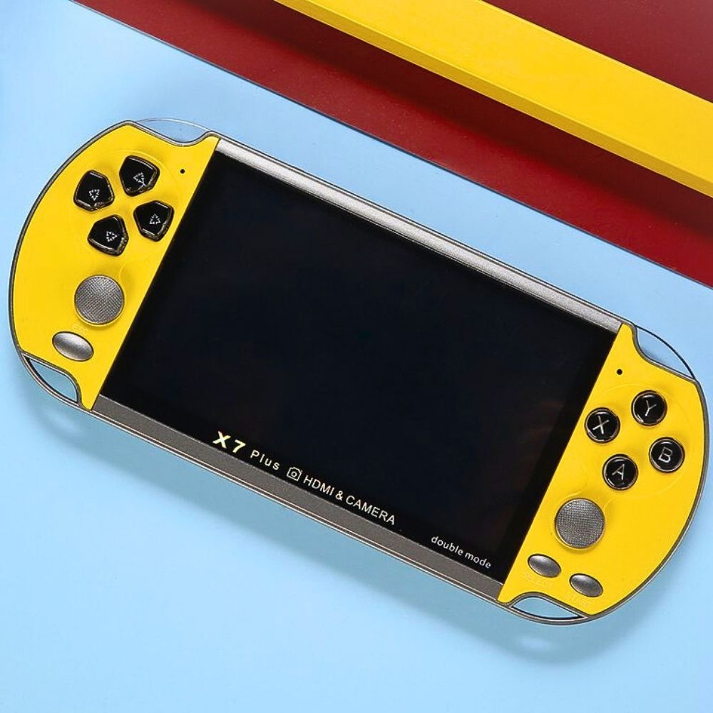 Foto 4 pulgar | Consola Juegos Vídeo Portátil Hd 5 1 Pulgadas Amarillo