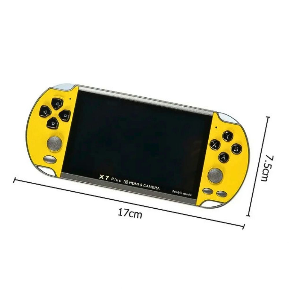 Foto 5 pulgar | Consola Juegos Vídeo Portátil Hd 5 1 Pulgadas Amarillo
