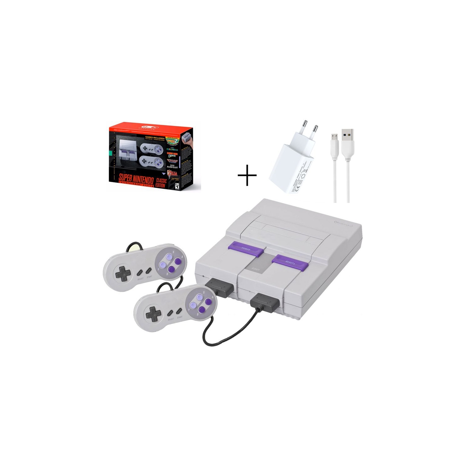 Foto 2 pulgar | Consola Nintendo Super Nes Classic Edition Mini 21 Games - Venta Internacional.