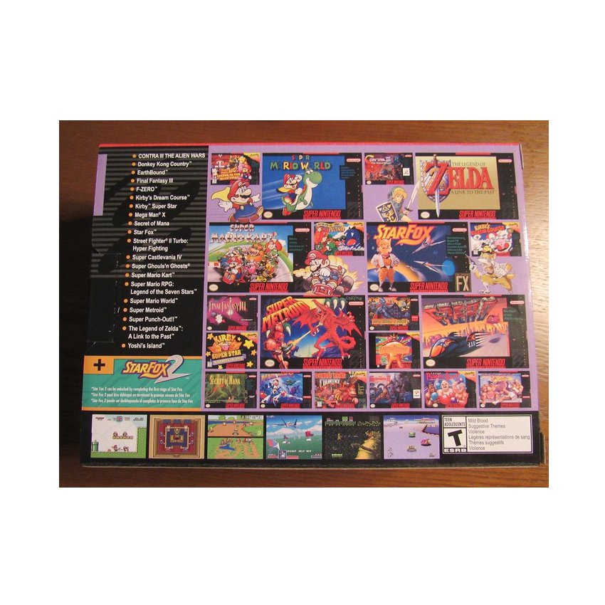 Foto 5 pulgar | Consola Nintendo Super Nes Classic Edition Mini 21 Games - Venta Internacional.