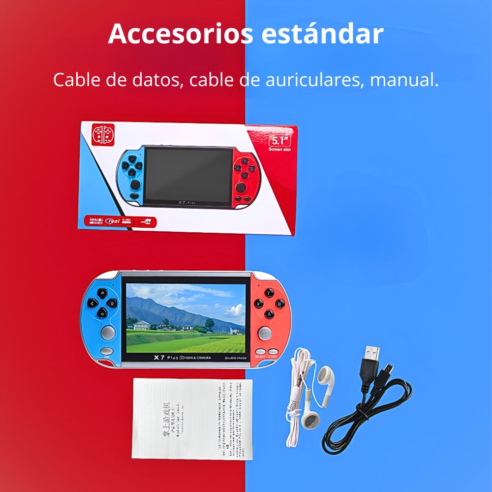 Foto 5 pulgar | Consola X7 Plus 8 GB