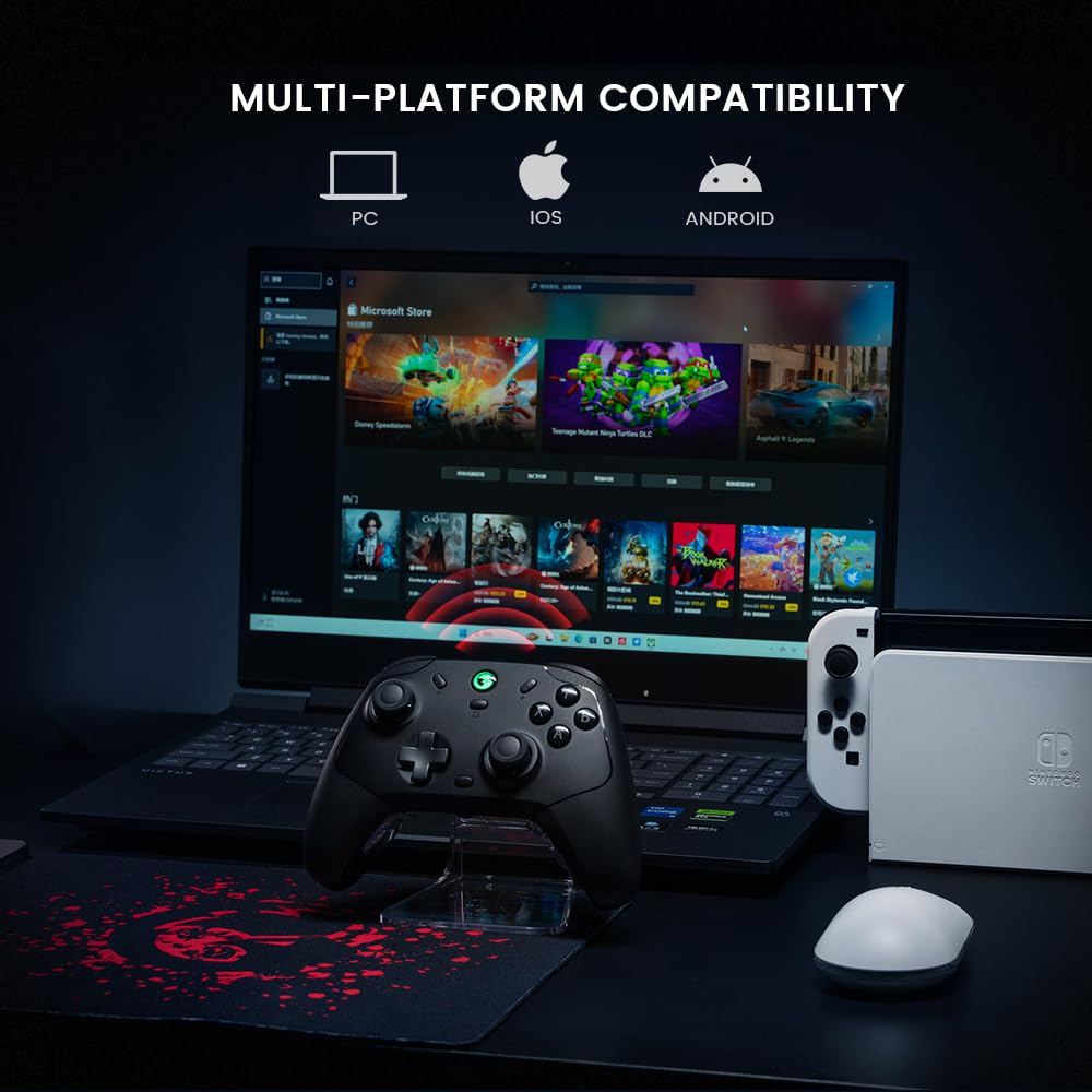 Foto 5 | Controlador Profesional Inalámbrico Gamesir T4 Cyclone Pro Para Switch - Venta Internacional.