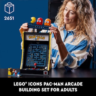 Foto 2 | Kit De Construcción Lego Icons Pac-man Arcade Con Pac-man, Blinky Y Clyde - Venta Internacional.